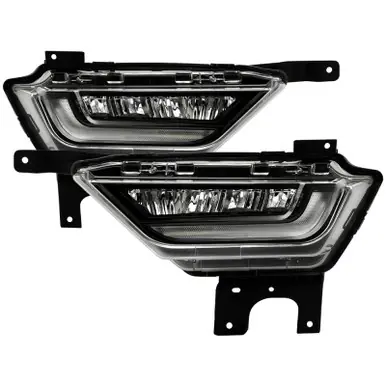 Spyder 21-23 Ford F150 OEM Style Full LED Fog Lights w/ Switch FL-FF1502021-LED-C - 9052255 Original