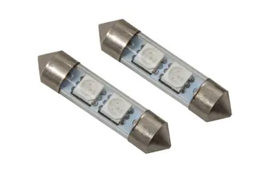 Diode Dynamics 36mm SMF2 LED Bulb - Red (Pair) - DD0080P Weekend Sale
