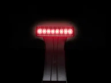 Top Pick Raxiom 07-18 Jeep Wrangler JK Axial Series Hyper Flash LED Third Brake Light- Smoked - J137871