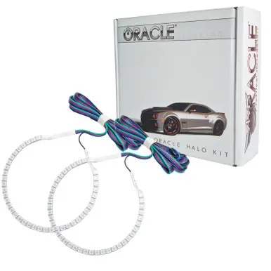 Crafted Oracle Ford Mustang 10-12 Halo Kit - Projector - ColorSHIFT w/o Controller - 2357-334