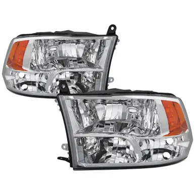xTune Dodge Ram 1500 09-17 (Non-LED) OEM Style Headlights - OEM Chrome HD-JH-DR09-QU-C - 9040184 Instant Buy