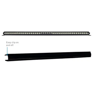 Borne Off-Road Light Bar Cover Single Row 40in Black - BNLT-COV-SS40BK Place Order