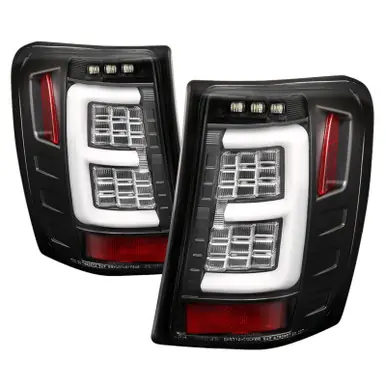 Direct From Factory Spyder 99-04 Jeep Grand Cherokee - Light Bar Led Tail Lights - Black - ALT-YD-JGC99V3-BK - 5086143