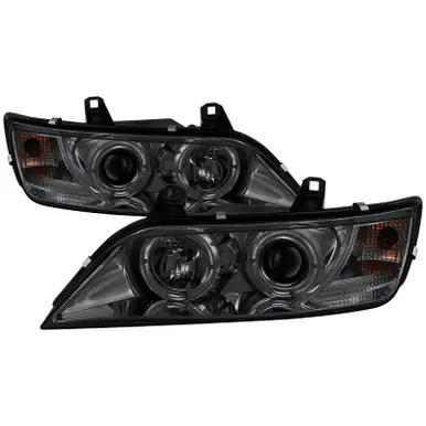 Spyder BMW Z3 96-02 Projector Headlights LED Halo Smoke High H1 Low H1 PRO-YD-BMWZ396-HL-SM - 5009104 Must Have