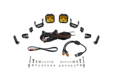 Save Now Diode Dynamics SS3 LED Bumper 1 In Roll Bar Kit Max - Yellow Combo (Pair) - DD7679