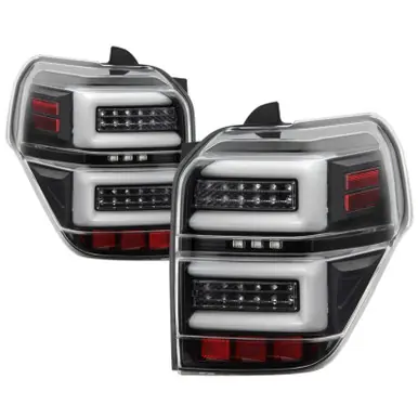 Hot Picks Spyder Toyota 4Runner 10-14 LED Tail Lights - Sequential Turn Signal - Black ALT-YD-T4R10-SEQ-BK - 5087812