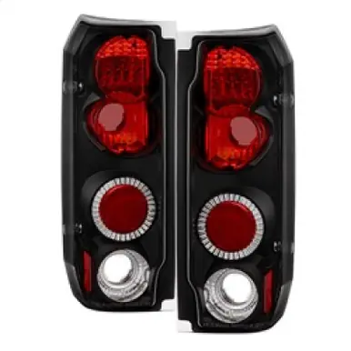 Spyder Ford F150 87-96/Ford Bronco 88-96 Euro Style Tail Lights Black ALT-YD-FF15089-BK - 5003300 No Minimum Order