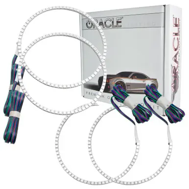 Money Back Guarantee Oracle Dodge Ram 02-05 Halo Kit - ColorSHIFT w/ Simple Controller - 2235-504