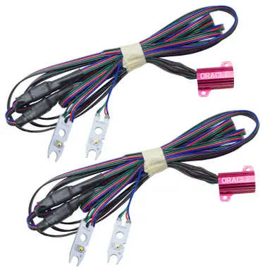 Hot Deal Oracle 15-17 Ford F-150 Headlight DRL Upgrade Kit - ColorSHIFT w/o Controller - 2395-334