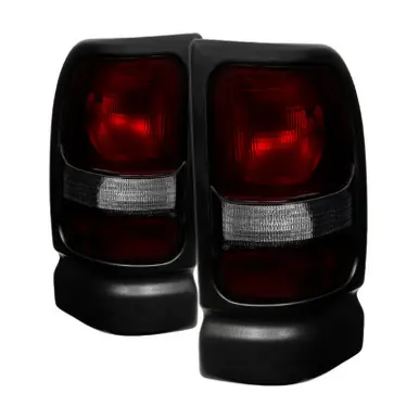 Xtune Dodge Ram 1500 94-01 (Not Sport Package) Tail Lights Red Smoked ALT-JH-DR94-OE-RSM - 9029813 Holiday Sale