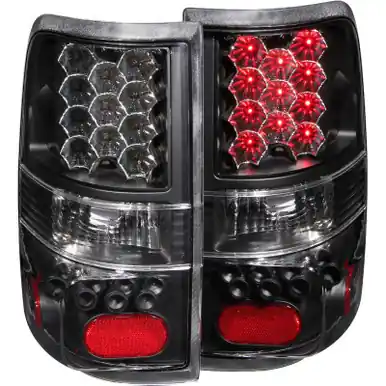 ANZO 2004-2008 Ford F-150 LED Taillights Black - 311024 Hot Deal