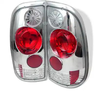 Top Rated Spyder Ford F150 side 97-03/F250/350/450/550 Super Duty 99-07 Euro Tail Lights Chrm ALT-YD-FF15097-C - 5003355