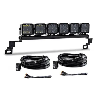 Borne Off-Road 2021+ Ford Bronco Direct Fit Light Pods - Standard Bumper - Kit of 6 - BNLT-BR-21S-B6 Deal