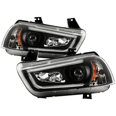 Top Pick Spyder 11-14 Dodge Charger Halogen Model Only High-Power LED Headlights - (PRO-YD-DCH11PL-BK) - 5088499