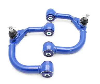 SuperPro 2005 Toyota Tacoma Pre Runner Front Upper Fixed Offset Control Arm Set - TRC6490 Free Returns