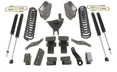 MaxTrac 17-19 Ford F-250/350 4WD 6in/2in MaxPro Coil Lift Kit w/Radius Arm Brkts & MaxTrac Shocks - K943362 One Day Deal