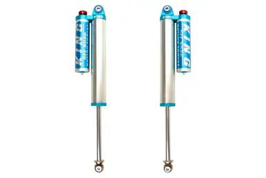 Direct From Factory King Shocks 2011+ Chevrolet Silverado 2500/3500/HD Rear 2.5 Dia Piggyback Res Shock w/Adj (Pair) - 25001-303A