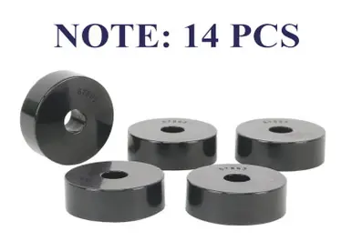 Final Sale Whiteline 1959-1973 Jeep CJ5 Body Mount Bushing Set - W93478