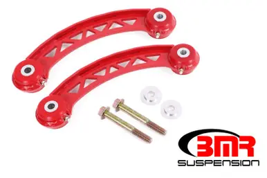 High Quality BMR 08-17 Challenger Non-Adj. Upper Trailing Arms (Polyurethane) - Red - UTA110R