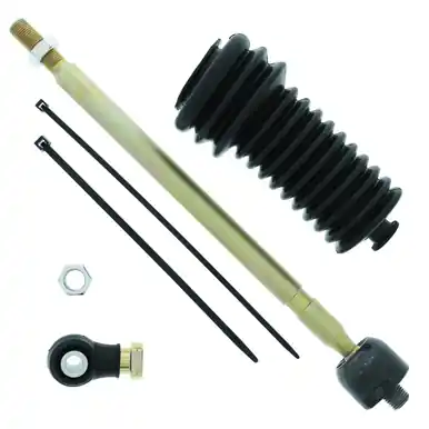 QuadBoss 10-14 Polaris Ranger 400 4x4 Steering Rack Tie Rod Assembly Kit - Right Inner & Outer - 411154 Hassle-Free Returns