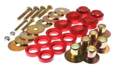 Bargain Energy Suspension 67-81 Camaro / 68-74 Nova/Chevy II / 67-75 Firebird/Trans AM Red Body(subframe) Mo - 3.4142R