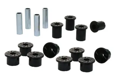 Whiteline 89-95 Toyota Pickup / 01-04 Toyota Tacoma Rear Leaf Spring Shackle Bushing Kit - W73470 New Arrival