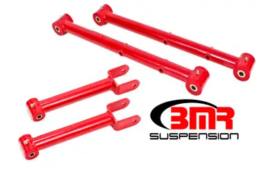 BMR 64-67 A-Body Non-Adj. Rear Suspension Kit - Red - RSK001R Direct From Manufacturer