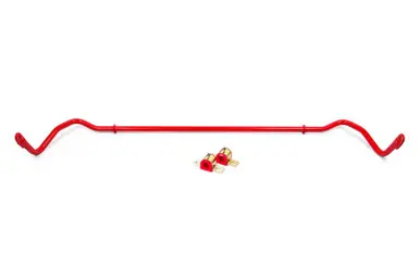 Fast Shipping BMR 08-19 Dodge Challenger Rear Hollow 25mm Non-Adjustable Sway Bar Kit - Red - SB115R