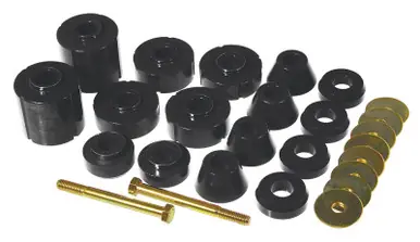 Get Yours Prothane 75-79 GM 1/2 / 3/4 / 1T 2/4wd Body Mount - Black - 7-135-BL