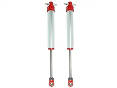 aFe Sway-A-Way 2.0in Rear Shock Kit 0-2in Lifts 07-17 Jeep Wrangler JK - 402-0052-01 Best Seller