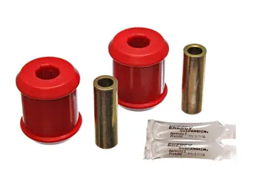 Energy Suspension 03-05 Mitsubishi Lancer EVO 8 Red Rear Trailing Arm Bushing Set - 5.3134R Top Pick