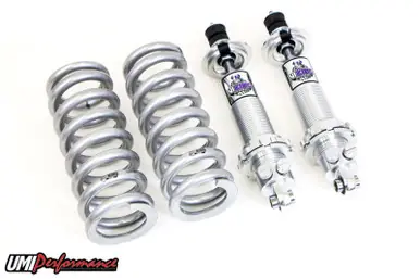Holiday Sale UMI Performance 68-72 GM A-Body Viking Front Coil Over Kit Double Adjustable- Bearing - A224-550S