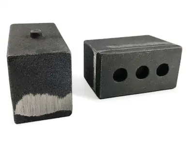 Tuff Country 03-13 Dodge Ram 2500 4wd / 03-22 Ram 3500 4in Cast Iron Lift Blocks Pair - 79061 Popular