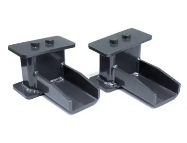 MaxTrac 09-18 Ford F-150 2WD 4in Rear Fabricated Steel Lift Blocks - 813140 Fast Shipping