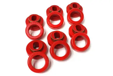 Popular Energy Suspension 81-87 GM 1/2-3/4-1 Ton C-10/C-20/C30/C1500/C2500/C3500 PU 2WD Red Body Mount Set - 3.4116R