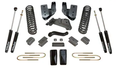 Brand New MaxTrac 13-18 RAM 3500 4WD 6in/3in MaxPro Coil Lift Kit w/Radius Arm Brkts & MaxTrac Shocks - K947363