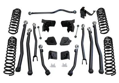 Express Delivery Superlift 07-18 Jeep Wrangler JK 4in Long Arm Kit - Fox 2.0 Shocks - K201F