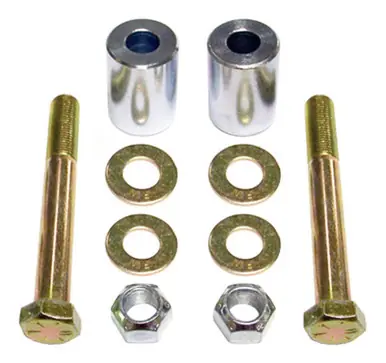 RockJock JK Shock Mount Relocation Kit Rear Lower w/ Hardware Pair - CE-9807RSRK While Supplies Last