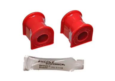 Get Yours Energy Suspension 70-78 Nissan 240Z/260Z/280Z Red 16mm Front Sway Bar Frame Bushings - 7.5112R