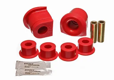 Budget Energy Suspension 86-91 Mazda RX7 Red Front Control Arm Bushing Set - 11.3102R
