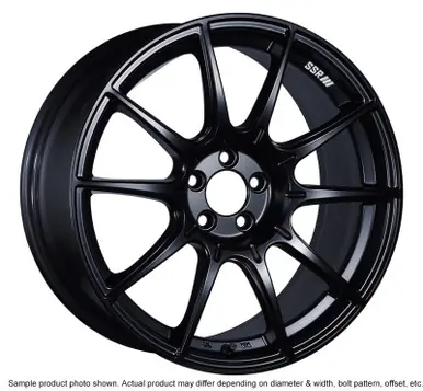 Hassle-Free Returns SSR GTX01 17x9 5x114.3 38mm Offset Flat Black Wheel - XA17900+3805GMB