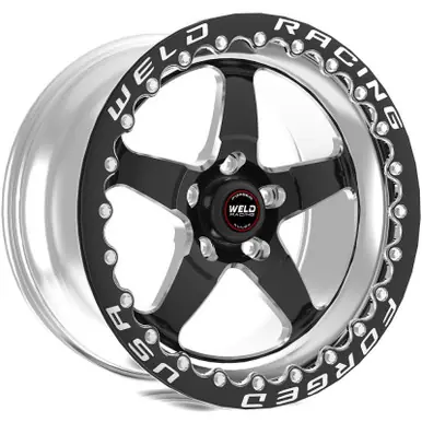 Weld S71 17x10 / 5x5 BP / 7.2in. BS 43mm O/S Black Wheel (HighPad) - Single Beadlock - 71HB7100C72F Hot Picks