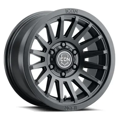 ICON Recon SLX 18x9 6x5.5 BP 40mm Offset 6.6in BS 95.1mm Hub Bore Satin Black Wheel - 3618909066SB Free Shipping