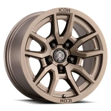 ICON Vector 5 17x8.5 5x150 25mm Offset 5.75in BS 110.1mm Bore Bronze Wheel - 2617855557BR Flash Sale