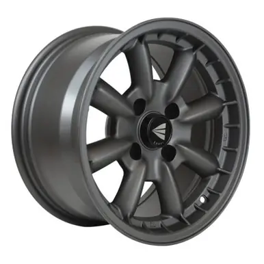Last Chance Enkei Compe 15x7 38mm Offset 4x100 Bolt Pattern 72.6mm Bore Dia Matte Gunmetal Wheel - 477-570-4938GM