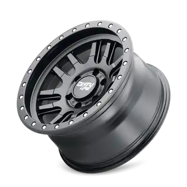 Next Day Delivery Dirty Life 9309 Canyon Pro 17x9/6x139.7 BP/-12mm Offset/106mm Hub Matte Black Wheel - Beadlock - 9309-7983MB12