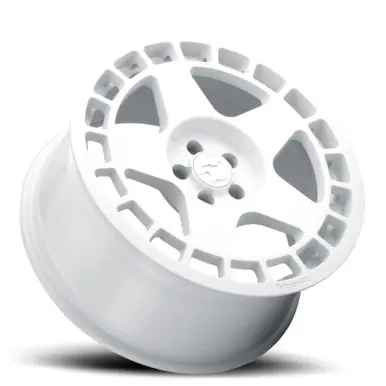 Last Chance fifteen52 Turbomac 18x8.5 5x112 45mm ET 66.56mm Center Bore Rally White Wheel - TURRW-88551+45