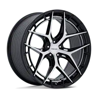 Flash Sale Niche RIVIERA Wheels Combo Front: 20X9.5 35mm offset Rear: 20X11 50mm offset