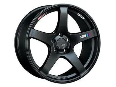 SSR GTV01 18x8.5 5x114.3 40mm Offset Flat Black Wheel T418850+4005GMB One Day Deal