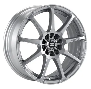 Fresh Stock Enkei EDR9 15x6.5 4x100/114.3 38mm Offset 72.6 Bore Diameter Silver Wheel - 441-565-0138SP